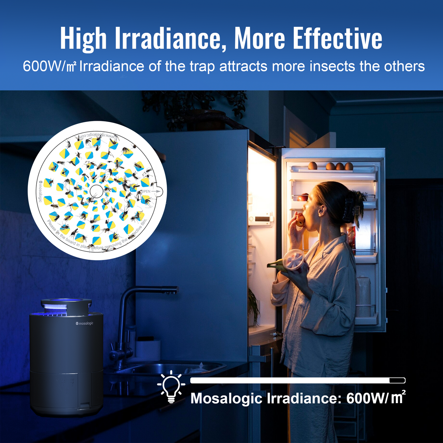 Mosalogic Insect Trap with Suction