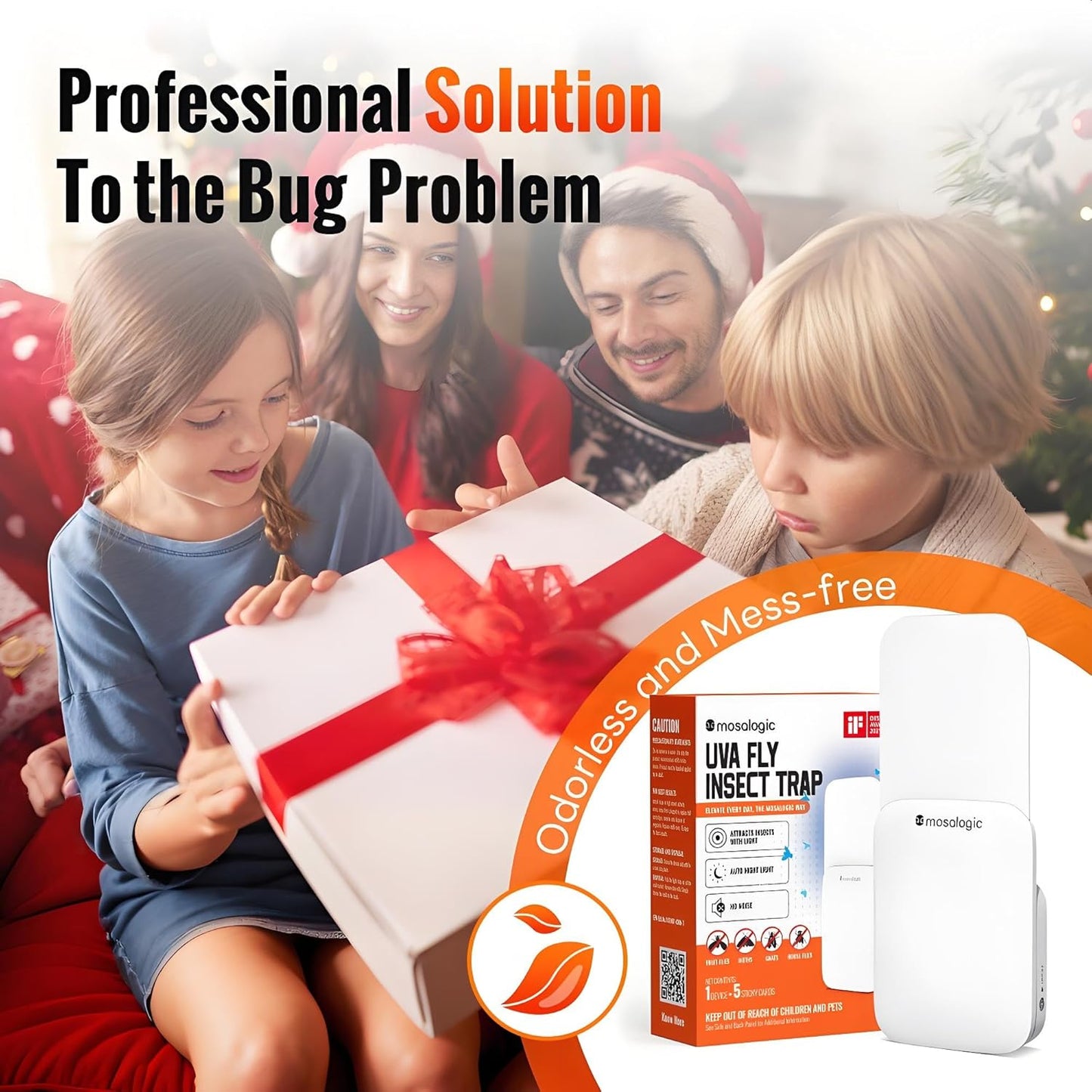 Mosalogic UVA Flying Insect Trap-US Plug