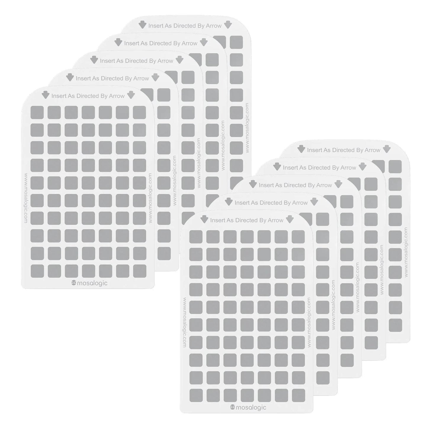 Sticky Fly Trap Refills 10 Pack | Non-Toxic Indoor Pest Control Cards - mosalogic