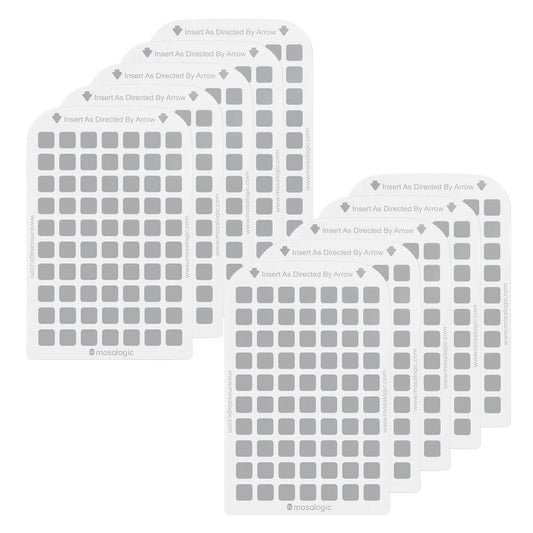 Sticky Fly Trap Refills 10 Pack | Non-Toxic Indoor Pest Control Cards - mosalogic