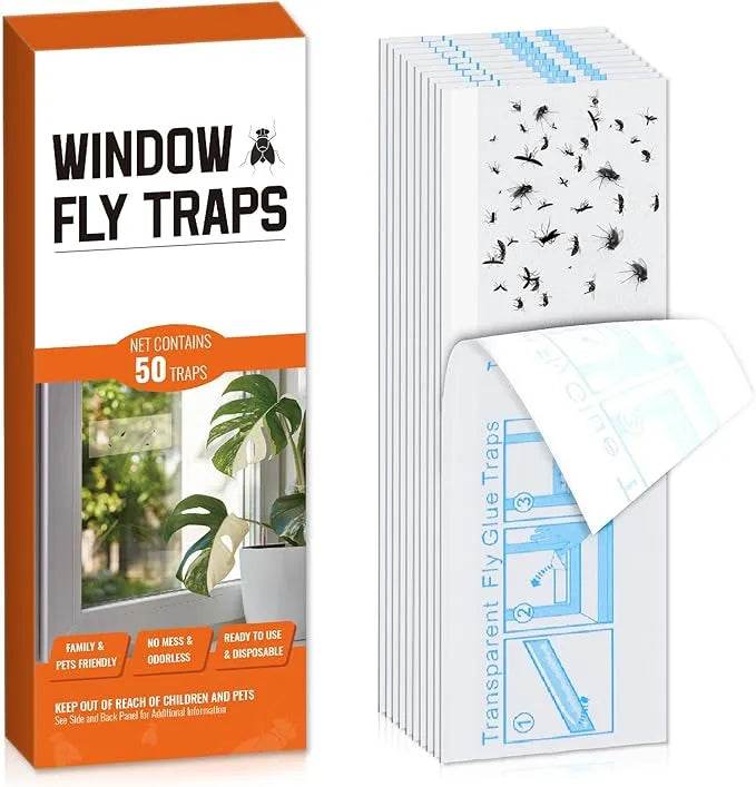 sticky fly traps for house plants Window Fly Traps | Sticky Fly Trap for Windows