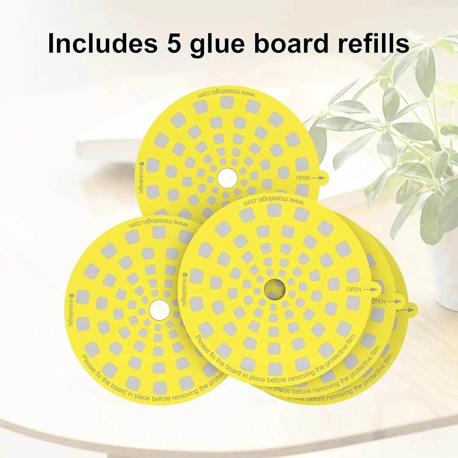 Best Flea Trap Refills | Mosalogic Flea Sticky Traps – 5 & 10 Pack - mosalogic