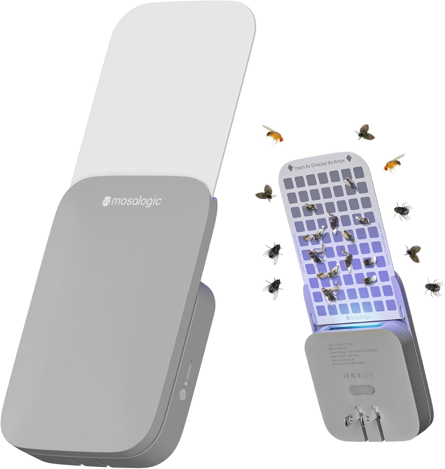 Mosalogic UVA Flying Insect Trap-US Plug - mosalogic