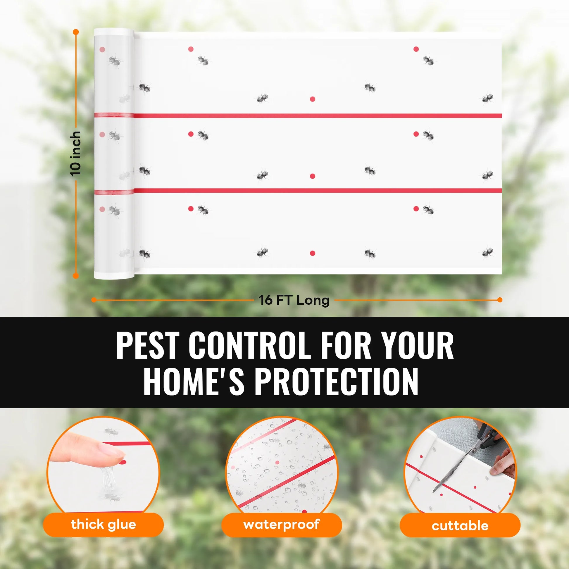 Mosalogic Giant Glue Fly Trap - mosalogic