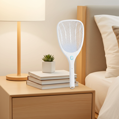 Electric Fly Swatter - Rechargeable Bug Zapper | Mosalogic Pest Control Accessories mosalogic 9PJAaYeqIcuLmtUP-9nx8Ak_2_gps_generated