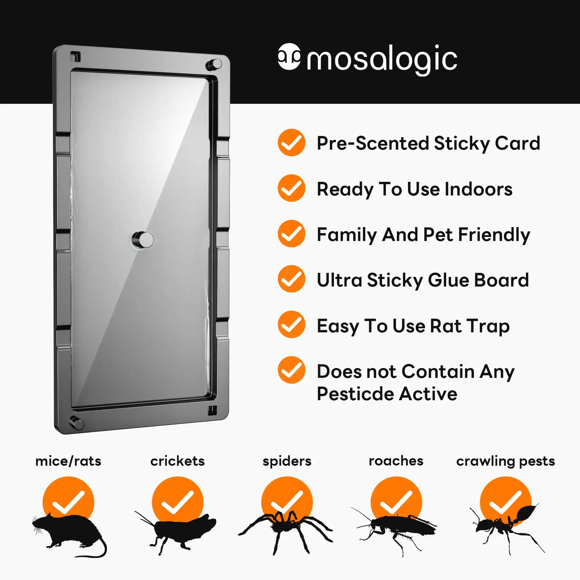 Mosalogic Mouse & Insect Trap Pest Control Accessories mosalogic Advantages_and_Application_Scope_of_Mouse-Insect_Trap