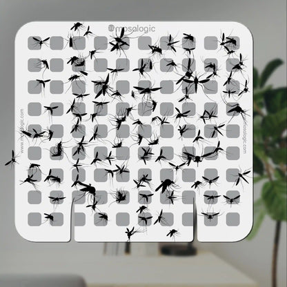 Mosalogic Updated Fly Trap Refills (5 Pack) Pest Control Accessories mosalogic Big_Fly_Trap_Refills_Effect_schematic_diagram