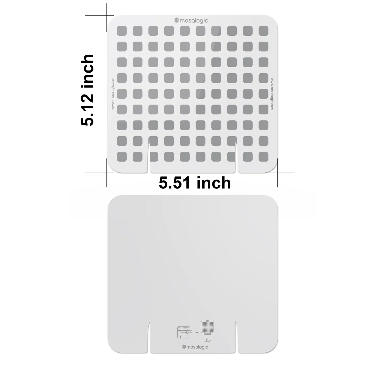 Mosalogic Updated Fly Trap Refills (5 Pack) Pest Control Accessories mosalogic Big_Fly_Trap_Refills_Size