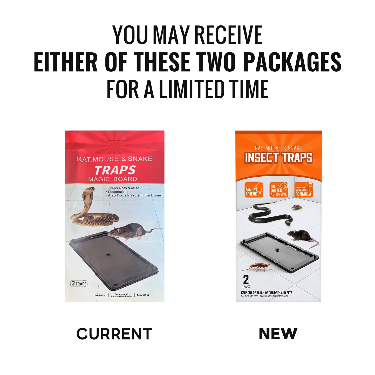 Mosalogic Mouse & Insect Trap Pest Control Accessories mosalogic EITHER_OF_THESE_TWO_PACKAGES