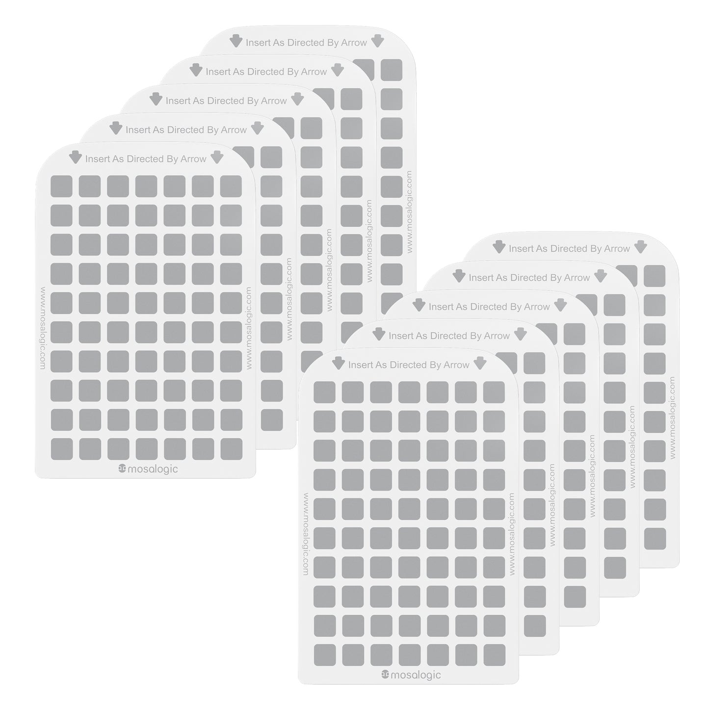 Mosalogic Sticky Glue Cards Refills (10 Pack) - mosalogic