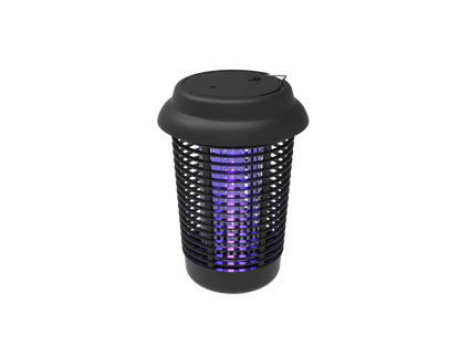 Outdoor Bug Zapper UV Light - Electric Insect Killer Black Pest control Devices mosalogic Outdoor_bug_zapper_with_UV_light_for_mosquito_and_fly_control_-_Mosalogic