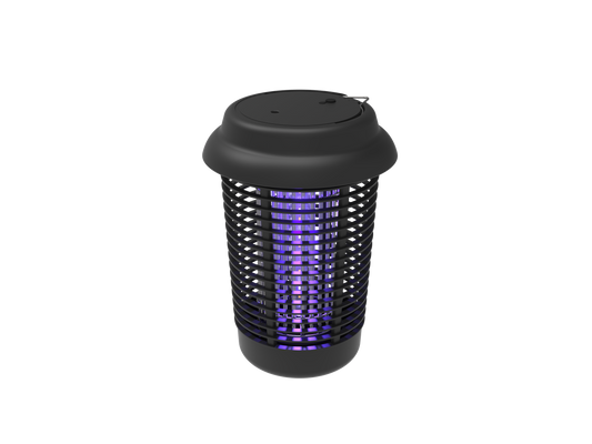 Outdoor Bug Zapper UV Light - Electric Insect Killer Black Pest control Devices mosalogic Outdoor_bug_zapper_with_UV_light_for_mosquito_and_fly_control_-_Mosalogic