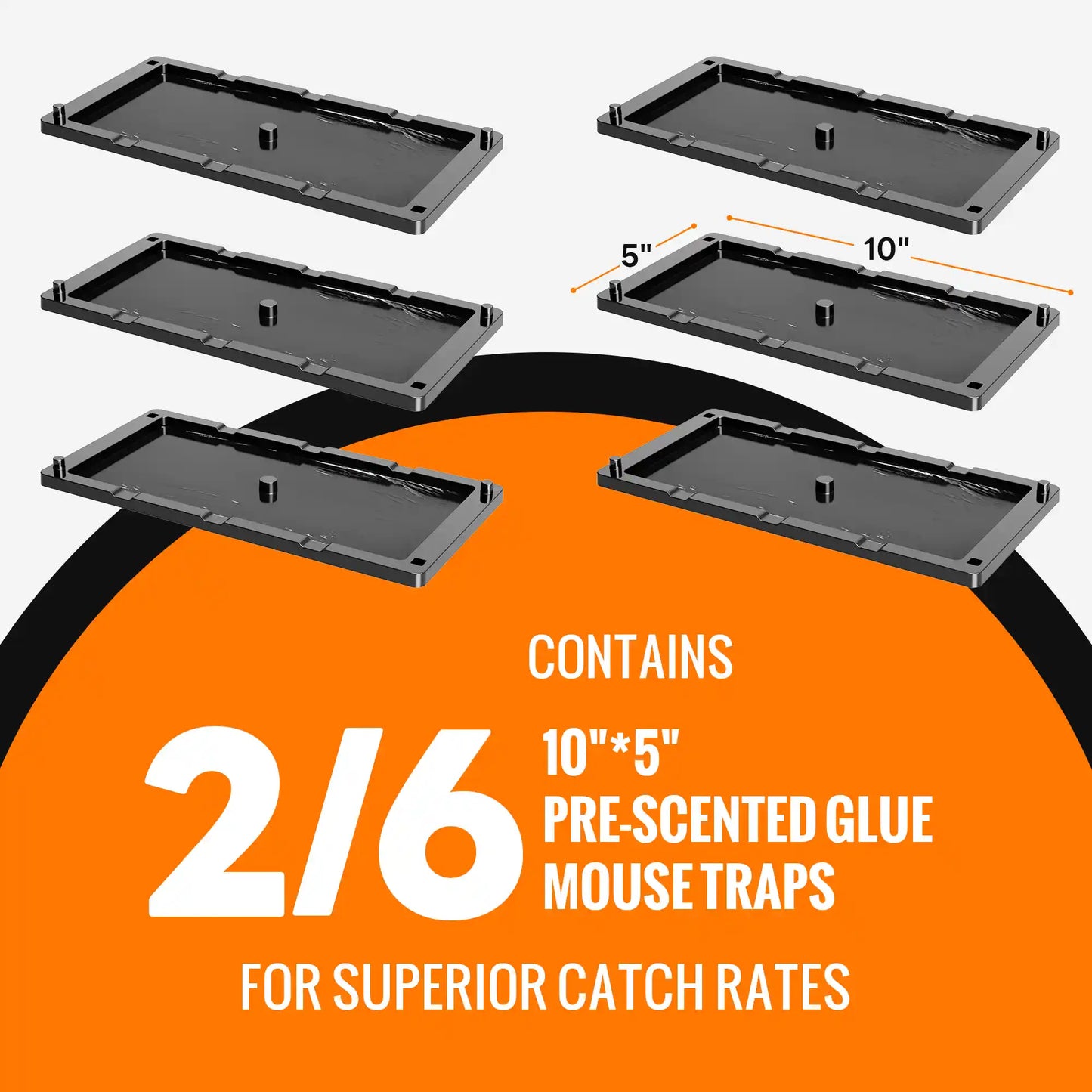 Mosalogic Mouse & Insect Trap Pest Control Accessories mosalogic PRE-SCENTEDGLUE_MOUSETRAPS