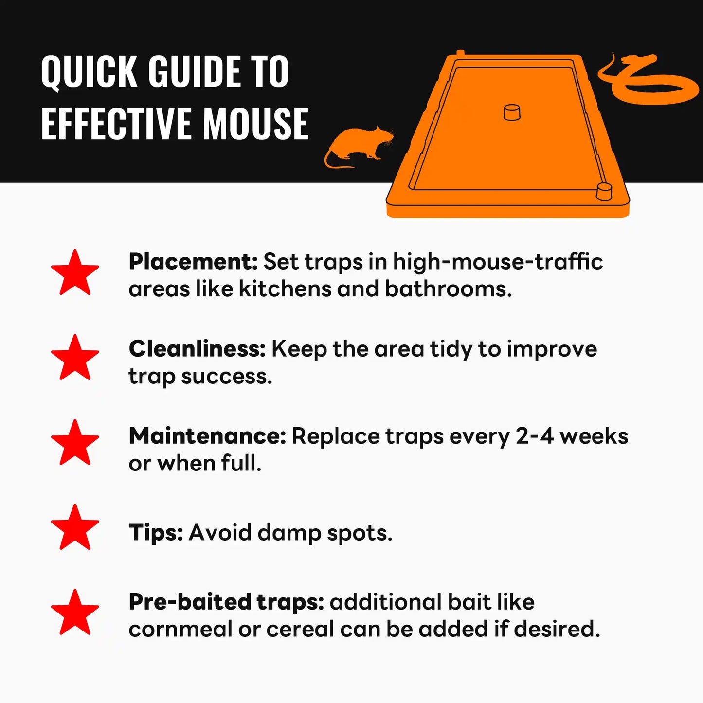Mosalogic Mouse & Insect Trap Pest Control Accessories mosalogic QUICK_GUIDE_TO_EFFECTIVE_MOUSE