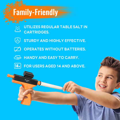 Mosalogic Bug Salt Gun Fly Killer Salt - mosalogic