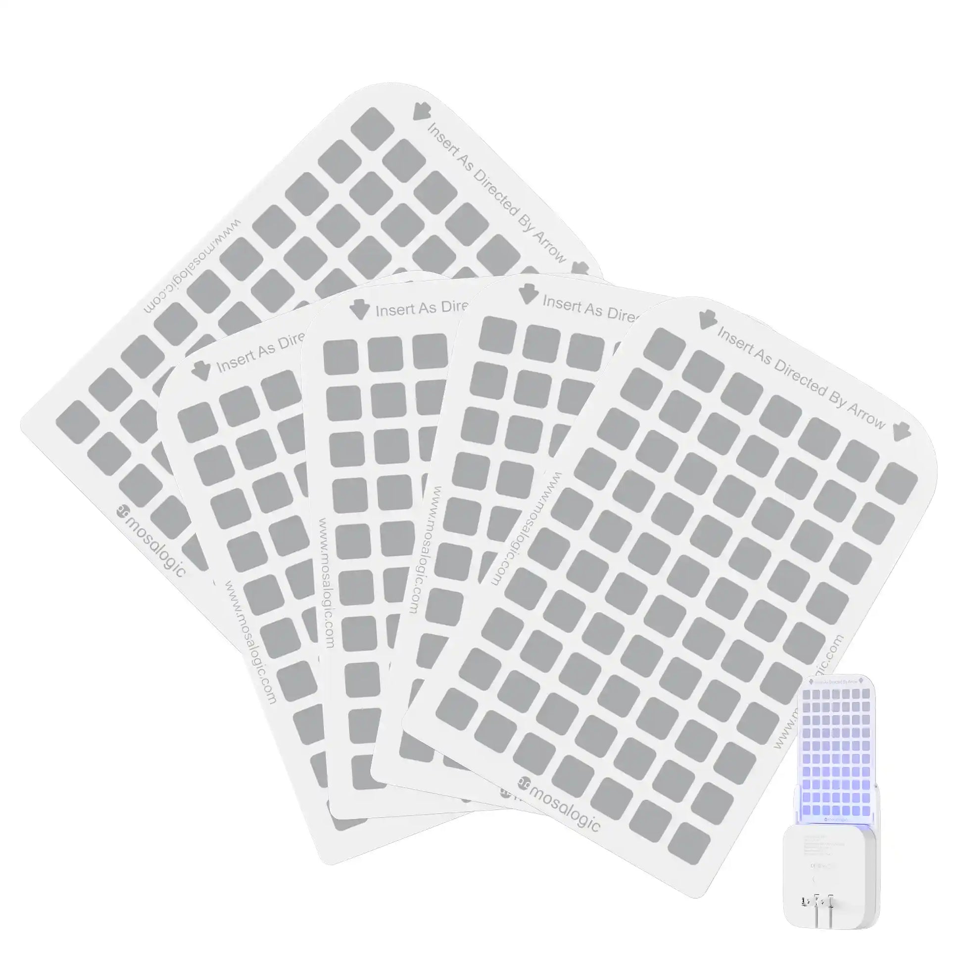 Mosalogic Sticky Glue Cards Refills (5 Pack) Single Sided Pest Control Refills mosalogic Sticky_Glue_Cards_Refills_5_pack