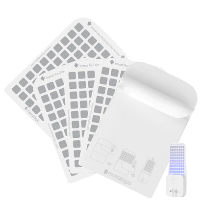 Mosalogic Sticky Glue Cards Refills (5 Pack) Double Sided Pest Control Refills mosalogic Sticky_Glue_Cards_Refills_Double_Sided_5_pack