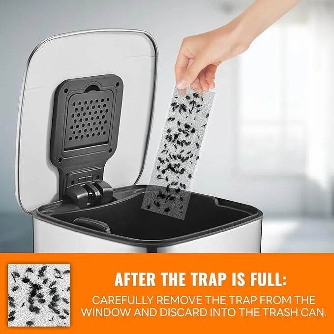 Window Fly Traps for House Indoor | Mosalogic Pest Control Accessories mosalogic after_the_trap_is_full