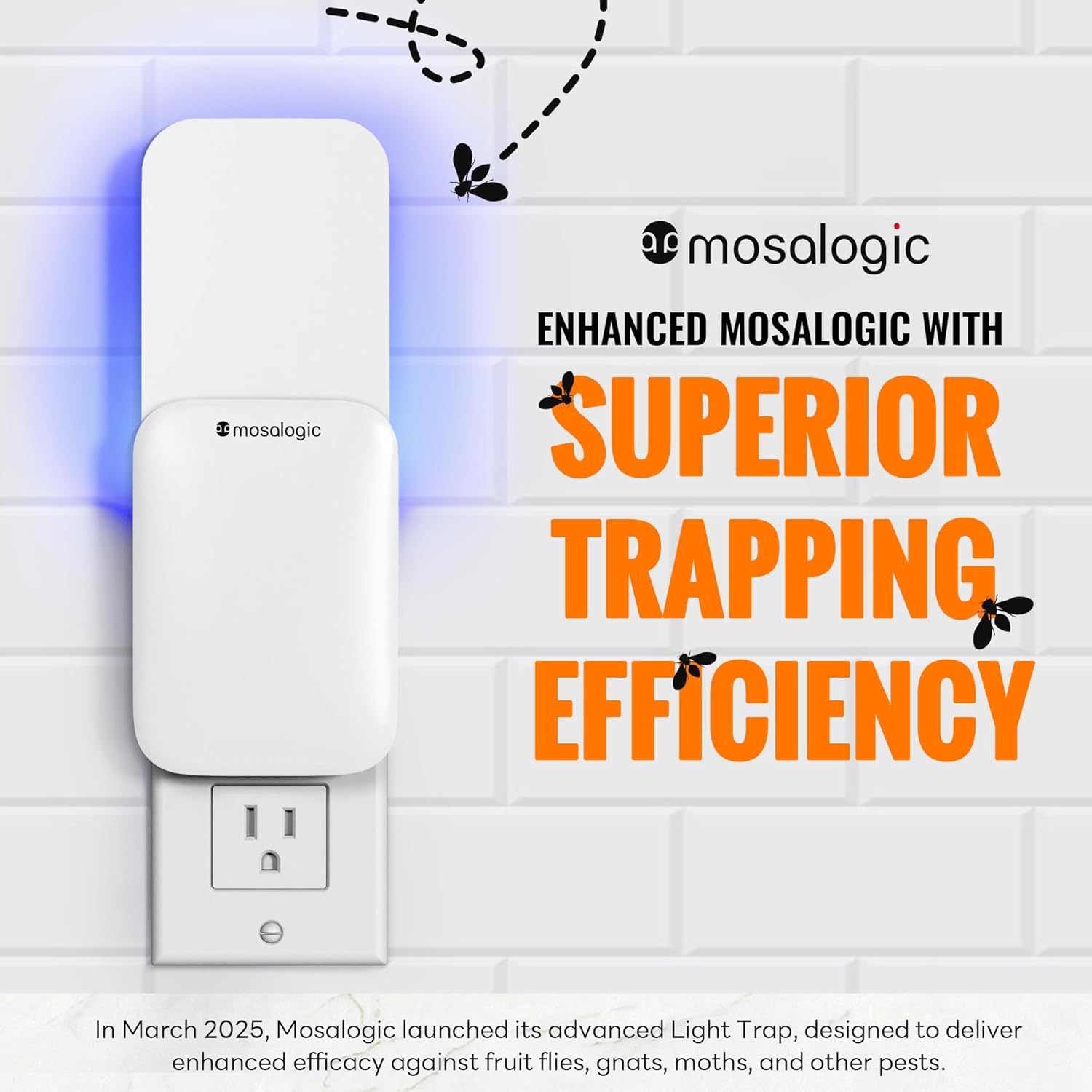 Mosalogic UVA Flying Insect Trap-US Plug - mosalogic