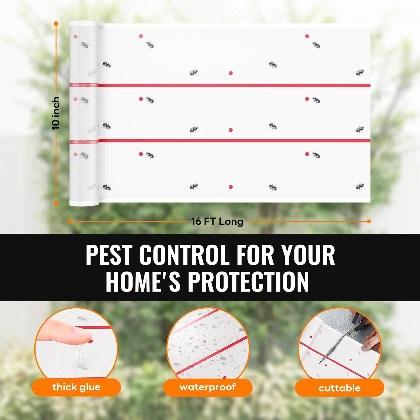 Mosalogic Giant Glue Fly Trap Pest Control Accessories mosalogic pest_control_for_your_home_s_protrction
