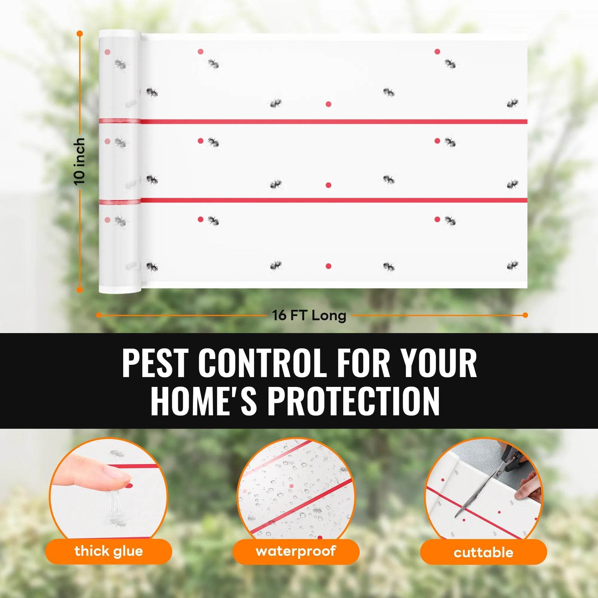Mosalogic Giant Glue Fly Trap Pest Control Accessories mosalogic pest_control_for_your_home_s_protrction