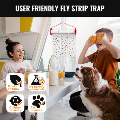 Mosalogic Giant Glue Fly Trap Pest Control Accessories mosalogic user_friendly_fly_strip_trap